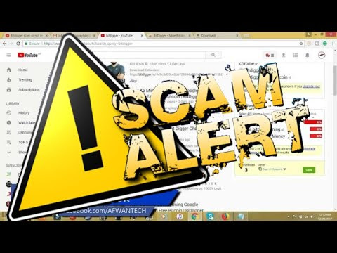 BitDigger Mining Bitcoin Chrome Extension SCAM - Stay Away !!! (Hindi)