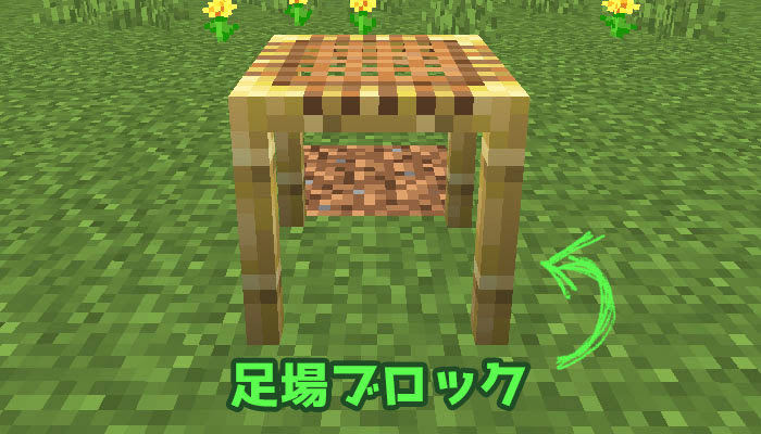 マイクラ 建築と冒険をサポートする 足場ブロック の作り方と使い方 マイクラモール