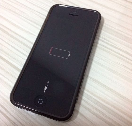 iphone 5 batterie faible
