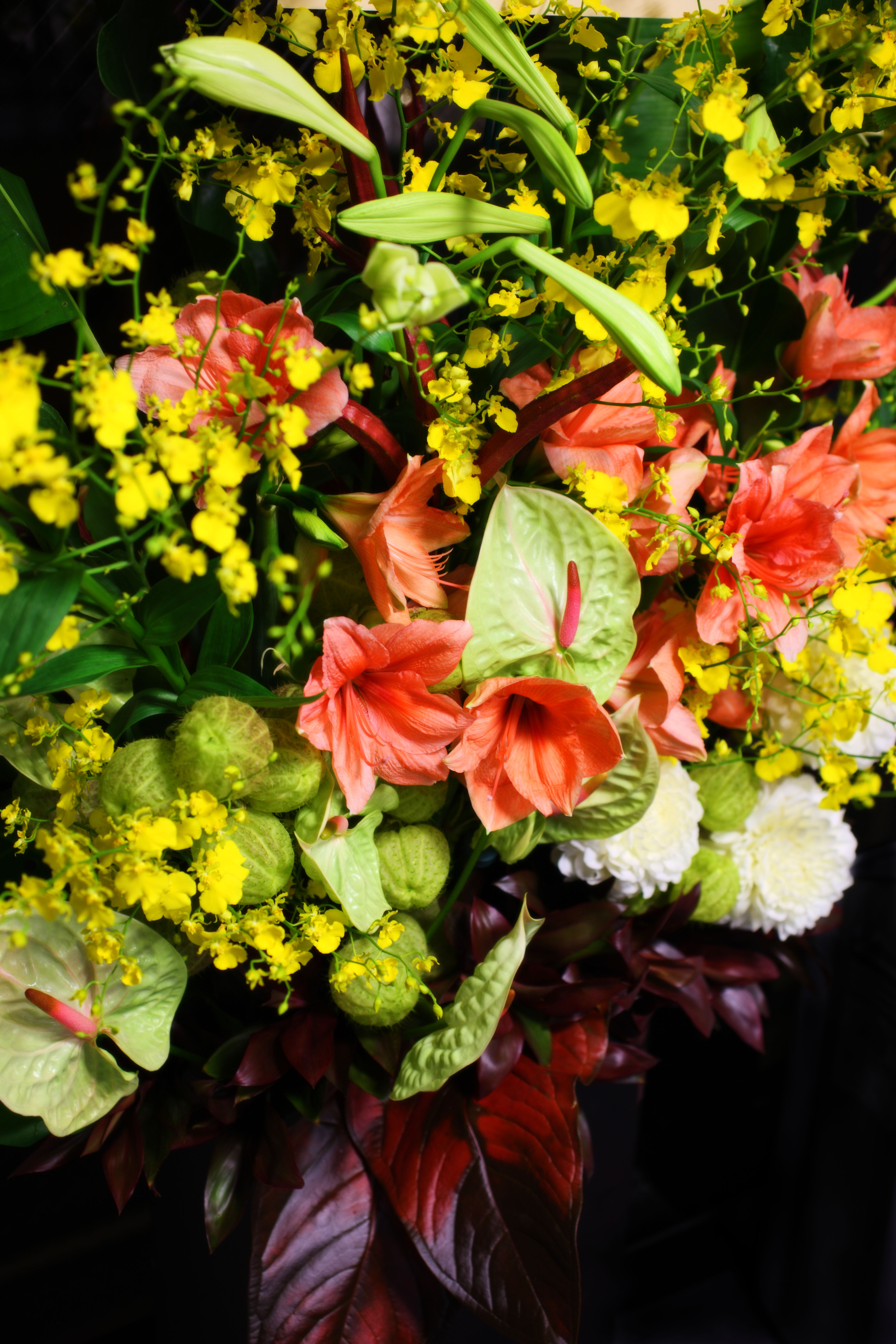 ゆんフリー写真素材集 No 50 フラワーアレンジメント 日本 東京