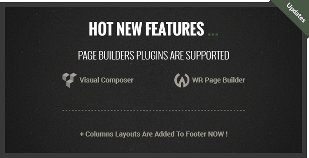 Noise supports page builder plugins