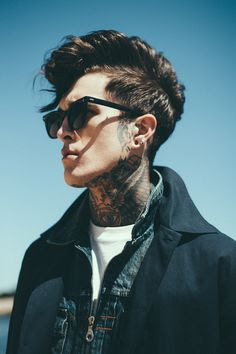 25 Tattooed Guys with Amazing Hairstyles