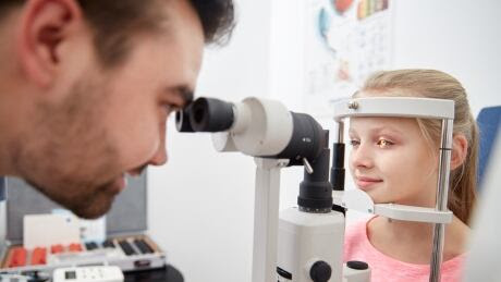 child eye exam