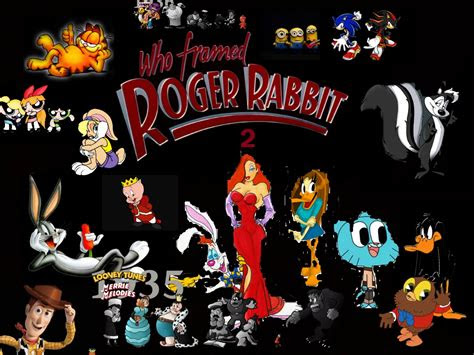 framed roger rabbit wallpapers  background images