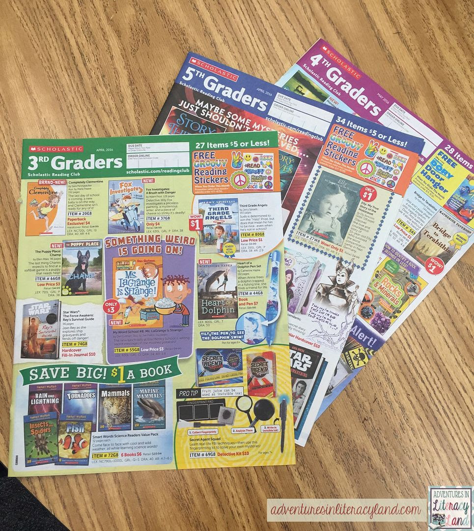 Using book orders can help students better understand that tough skill of author's purpose!