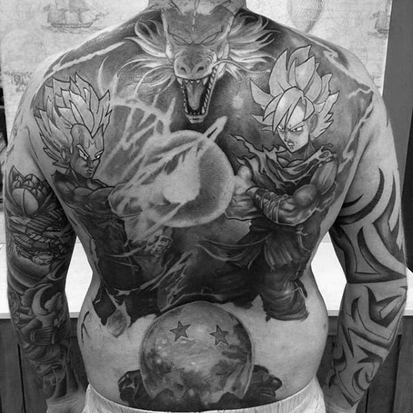 40 Vegeta Tattoo Designs For Men - Dragon Ball Z Ink Ideas