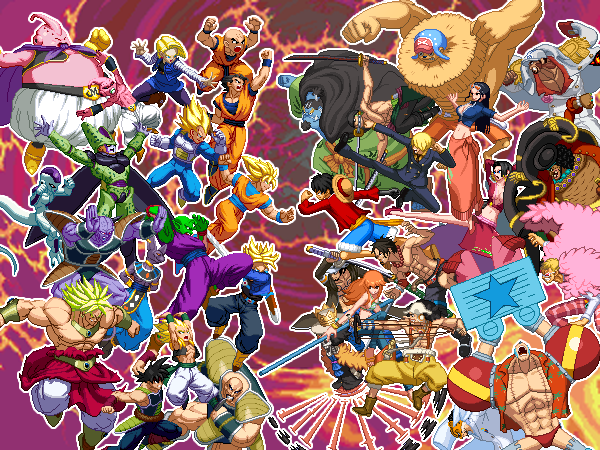 Mfg Dragon Ballz Vs One Piece Project Official Post