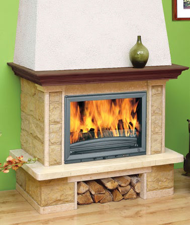 Krbová vložka s výměníkem litinová