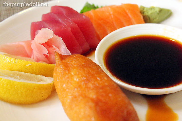 Sashimi and Inarizushi at Spiral