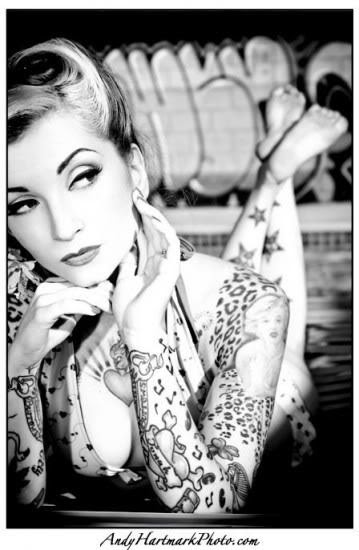 tattoed girl