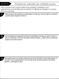  math worksheets grade 4 spanish