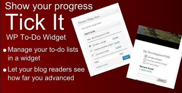 Tick It - CodeCanyon Item for Sale