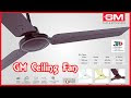 GM G Breeze Ceiling Fan Review, GM Ceiling Fan Price List, GM fans 1200mm, Tech2Tech Telugu