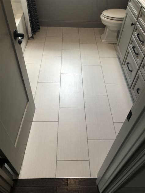 Diy network experts provide five quick ways to personalize tile flooring. FABRIQUE 12X24 BLANC LINEN FOOR TILE | Bathroom