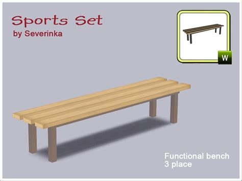 severinkas sports set bench