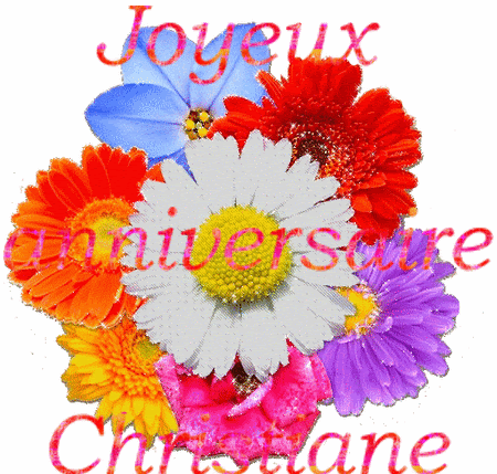 Joyeux Anniversaire Christiane