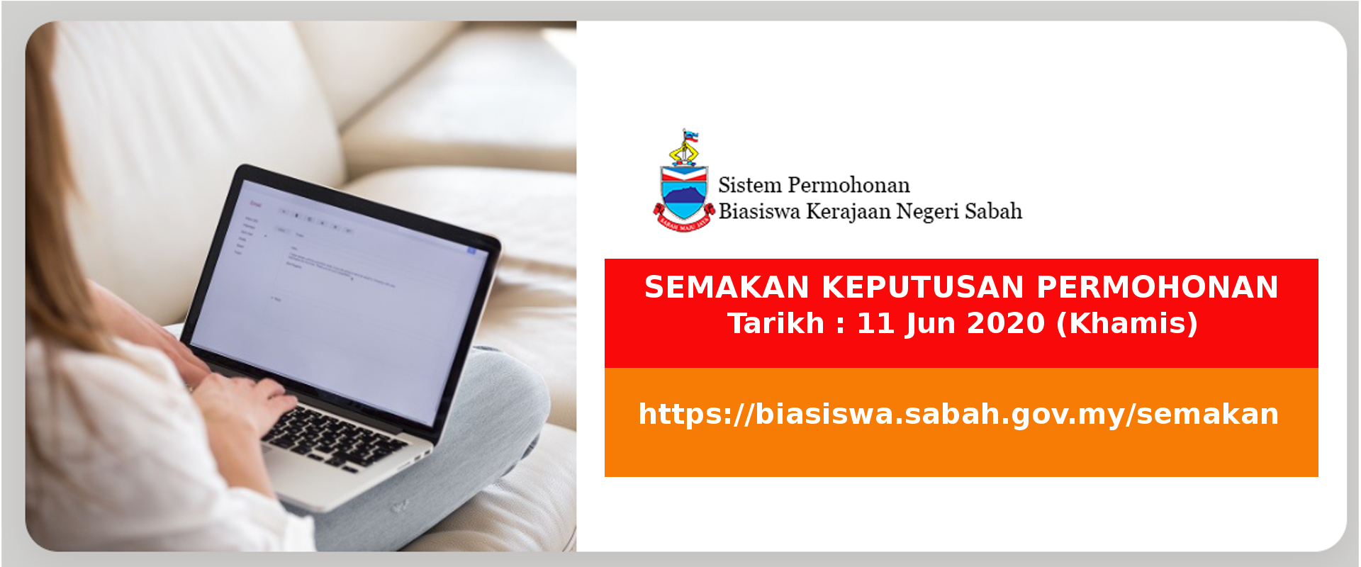 Result For Biasiswa Kerajaan Negeri Sabah Bkns Application 2020 Sabah Edu Net