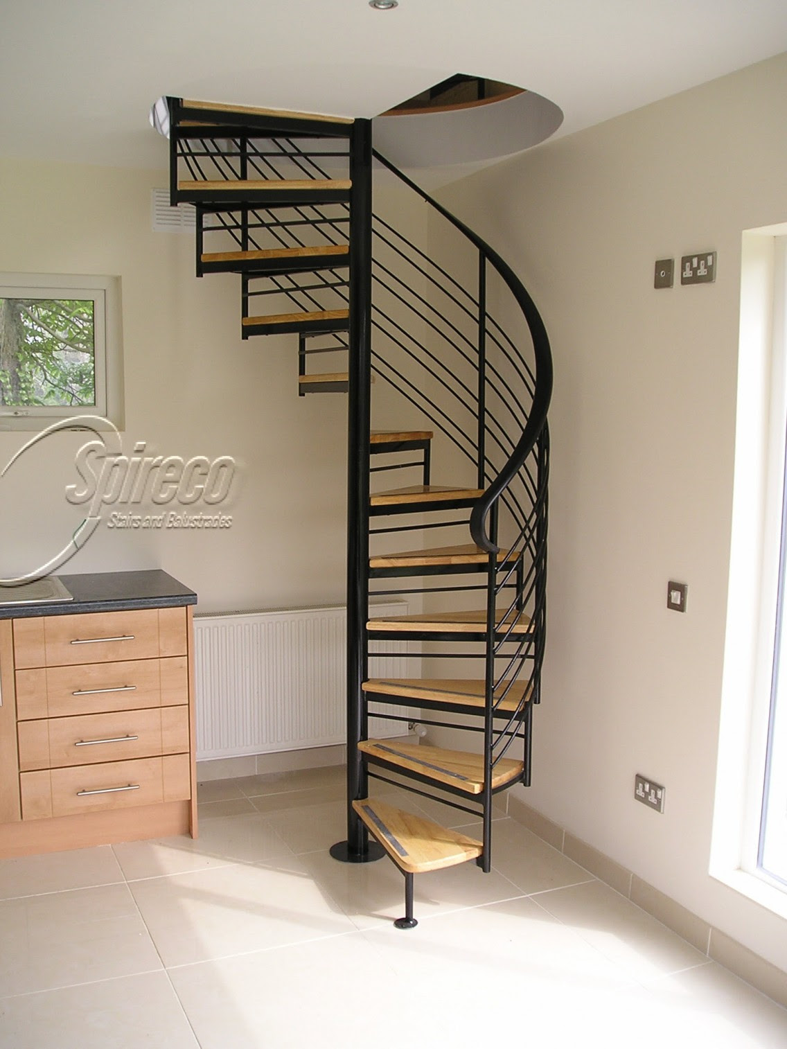 Attic Spiral Stairs | Spireco Spiral Stairs