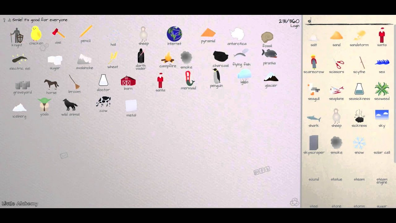 Little Alchemy Cheats - Walkthrough 360 Elements Part 8 