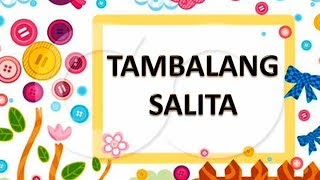 Sampung Pangungusap Na May Tambalang Salita