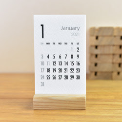 卓上カレンダー スピード名刺ドットコム