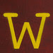 letter w