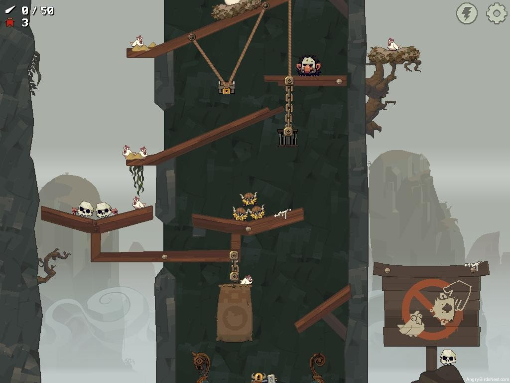 Icebreaker Troll Marsh Level 23 Chicken Coop | AngryBirdsNest