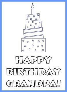 Printable birthday card for grandpa | printable fathers day card | this is the perfect, thoughtful card for your dad that is sure to be loved by every . pin on birthdays