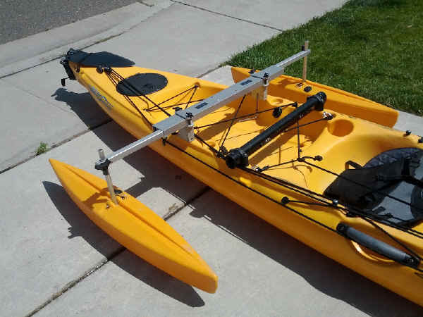 CastleCraft Kayak Stabilizers and Outriggers