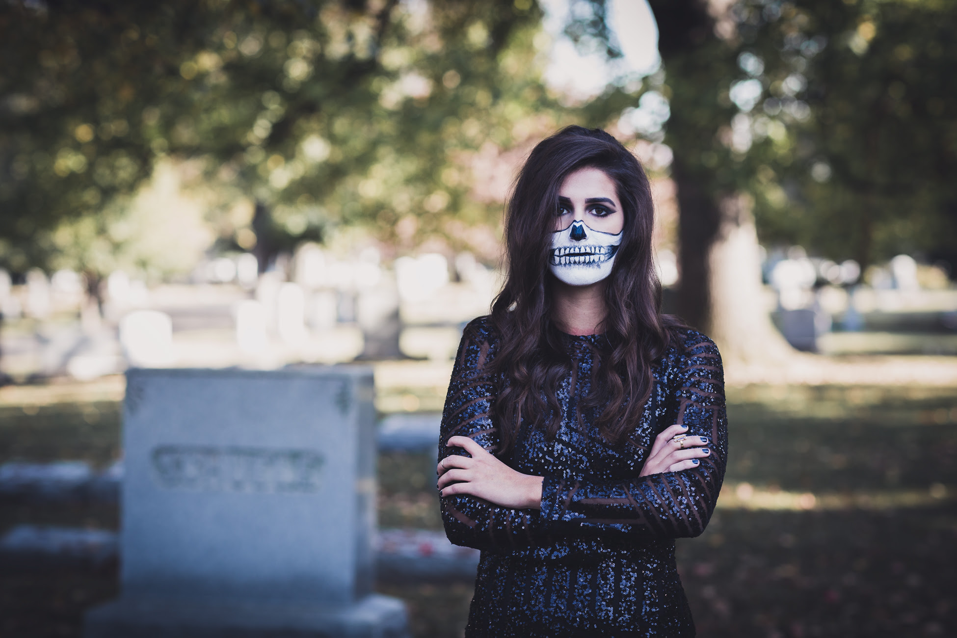 Halloween Skeleton Makeup A Southern Drawl Halloween Skeleton Makeup A Southern Drawl