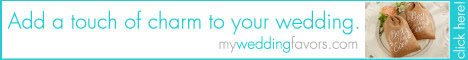 Unique and elegant wedding favors