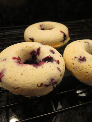 Blueberry Lime Donuts