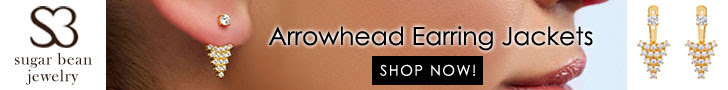 Sugar Bean Jewelry - Arrowhead Earring Jackets