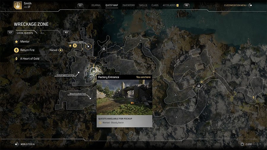 Wanted - Bloody Baron (Wreckage Zone)