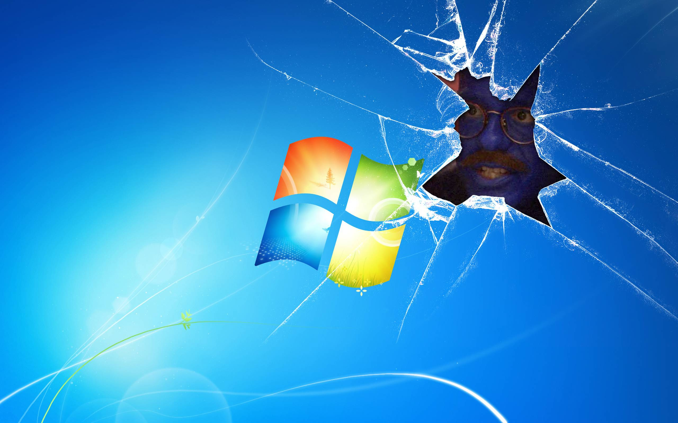 このインパクトはすごい と驚かれていたpcのデスクトップ画面 らばq