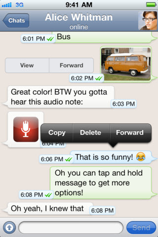Download WhatsApp Messenger For iPhone Free From AppStore ...