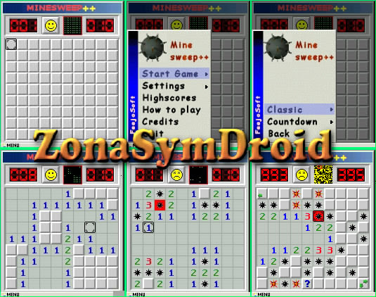 MineSweep++ Full Version For Symbian S60v1 S60v2 SIS game