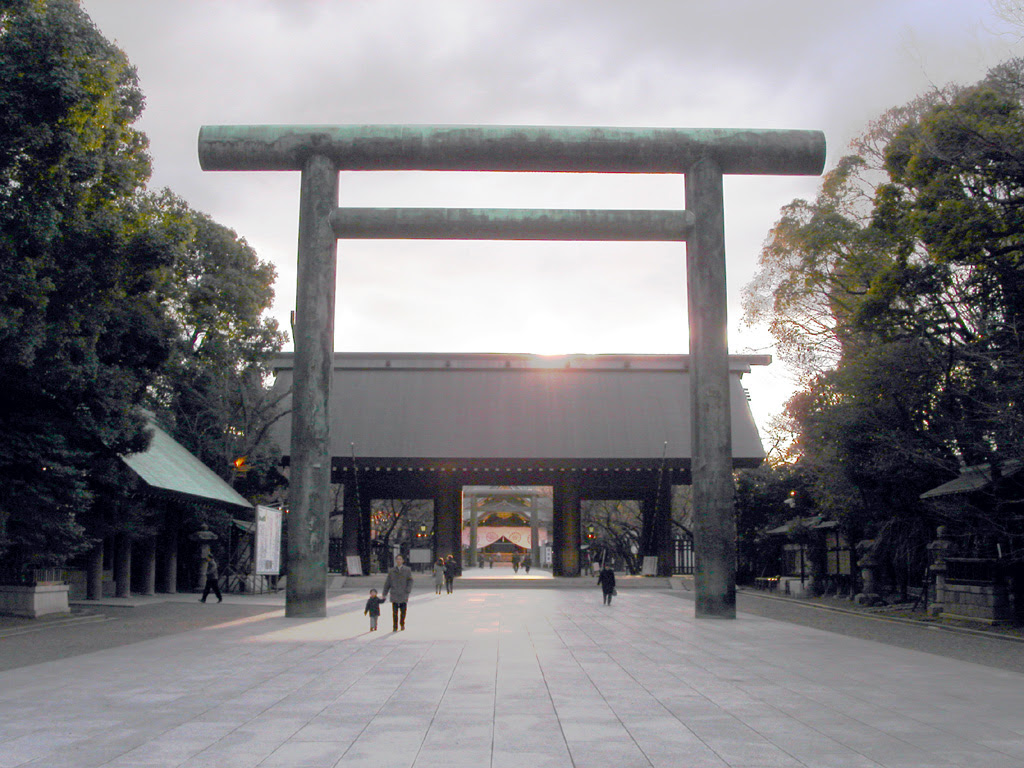 九段の風景壁紙写真4 靖国神社