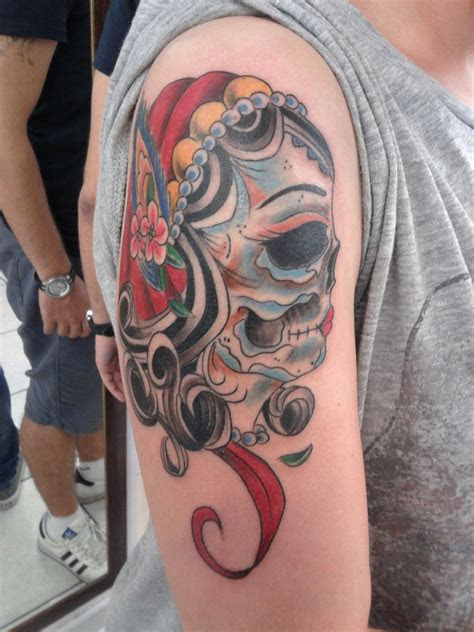 day  dead tattoo  arttattooankara  deviantart
