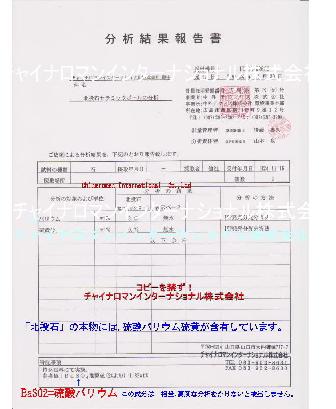 ラジウムとラドンの違い 北投石の本物 偽物の見分け方