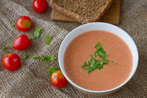  On Monday morning I opened my mailbox and saw this Déjà vu: Estonian tomato and smoked cheese soup recipe