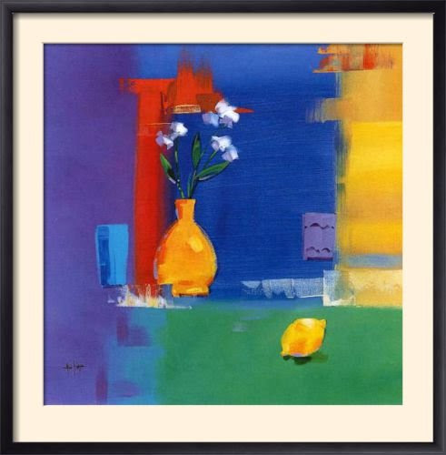 Framed Posters: - Alan Morgan Flowers and Fruit Framed Art Print (75 x 74 cm) 