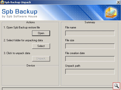 Workshop: data backup to devices running Windows Mobile, Part 2 Workshop: data backup to devices running Windows Mobile, Part 2