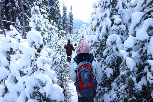Snowshoeing Rummel Lake-9