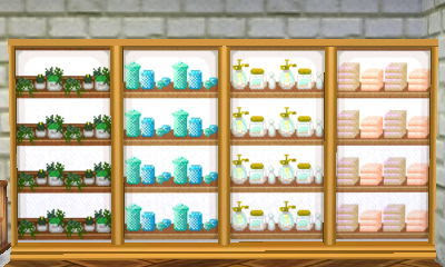 住宅資材 シンプルなパネルに貼る棚 わんこのおうち