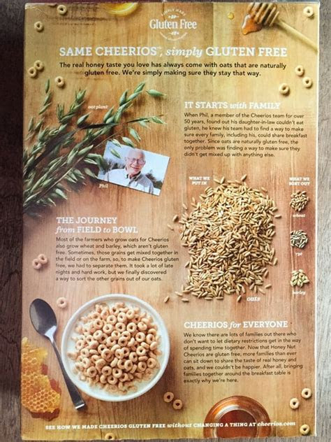 Lasting energy from 100% whole grains. Review: Gluten-Free Honey Nut Cheerios - Gluten-Free Baking