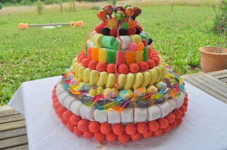 Gateau De Bonbons Par La Cuisine De Karinette