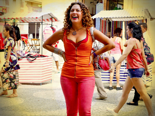 Fabíula Nascimento vai dar vida a uma mulher guerreira em sua primeira novela (Foto: Avenida Brasil / TV Globo)