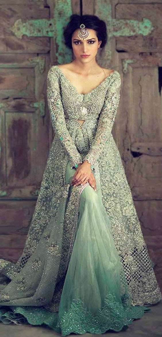 Latest Engagement Bridal Dresses Collection 2018-19 for 