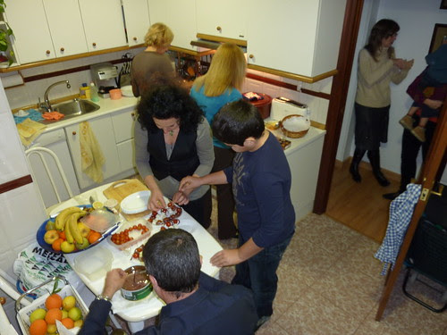 PREPARANDO LOS APERITIVOS